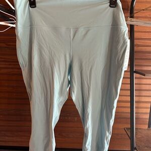 Lululemon Align HR Crop Pant 21” Nulu Lined Size 20 Waistband Pocket
